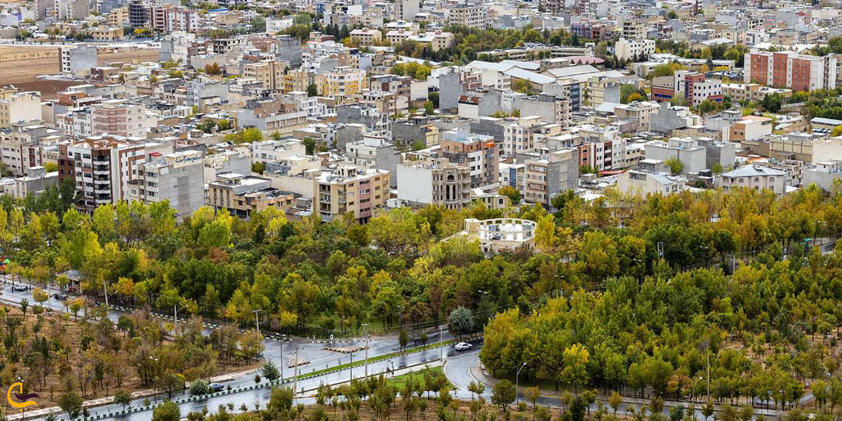 تصویر زیبا از بام ایران شهرکرد