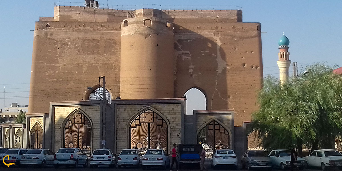 نمایی از ارگ تبریز