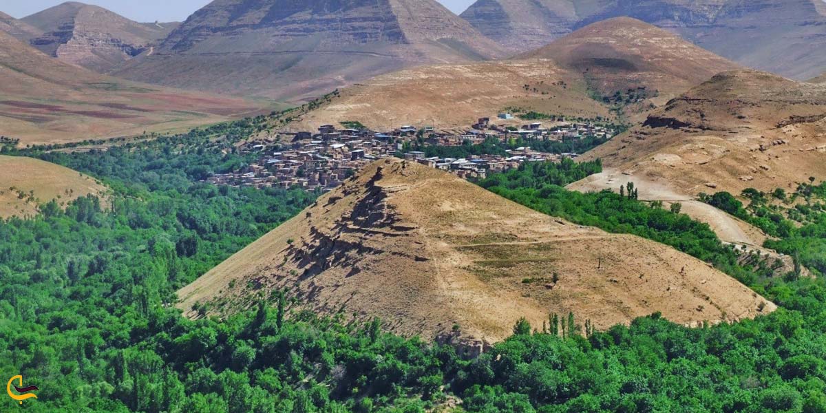 تصویری از طبیعت روستای دلارام