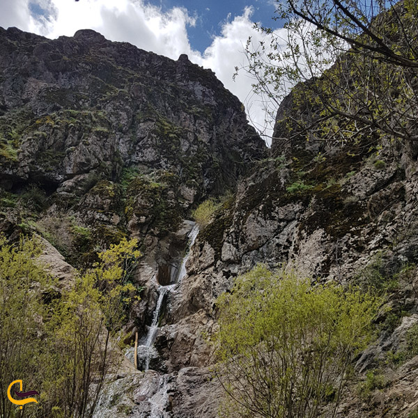 تصویری از طبیعت آبشار انجلیین خرم دره