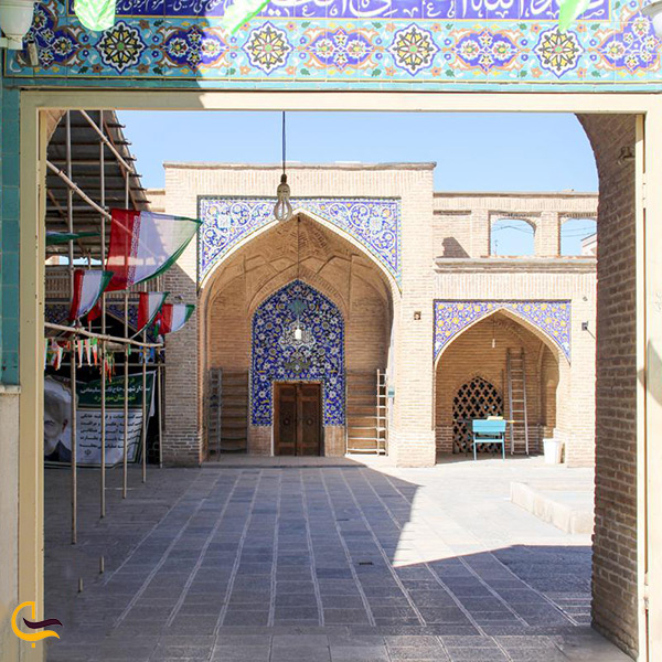 نمای داخلی مسجد جامع شهرکرد