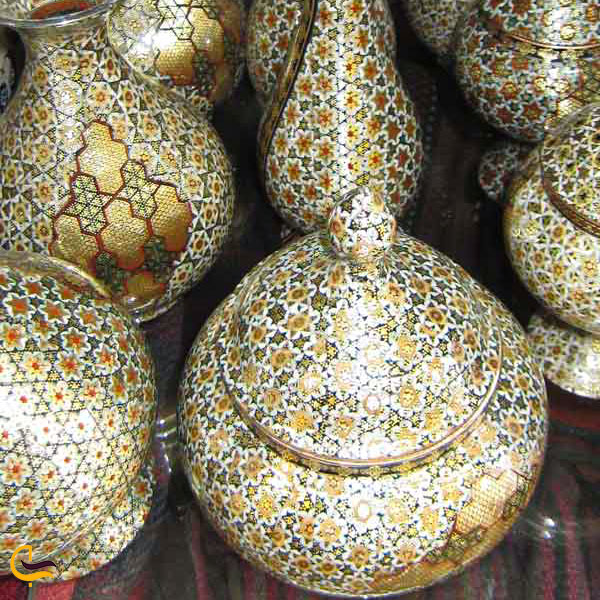 نمایی از صنایع دستی اصفهان