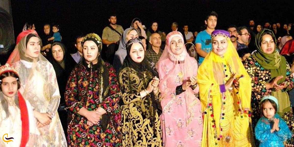 تصویری از لباس محلی استان کهگیلویه و بویر احمد