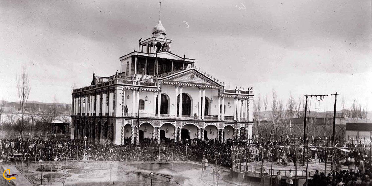 تصویرقدیمی از عالی قاپو