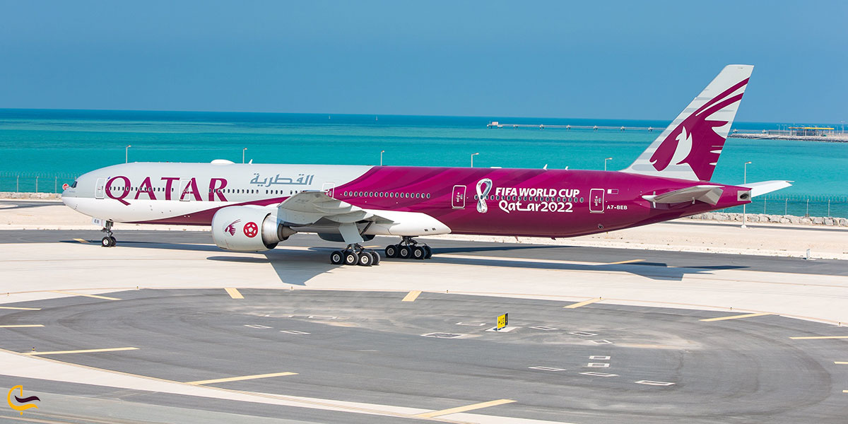 عکس هواپیمایی قطر ایرویز برای سفر به پوکت