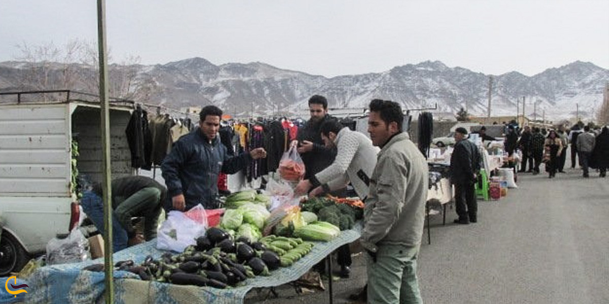 تصویری از بازار تفرش