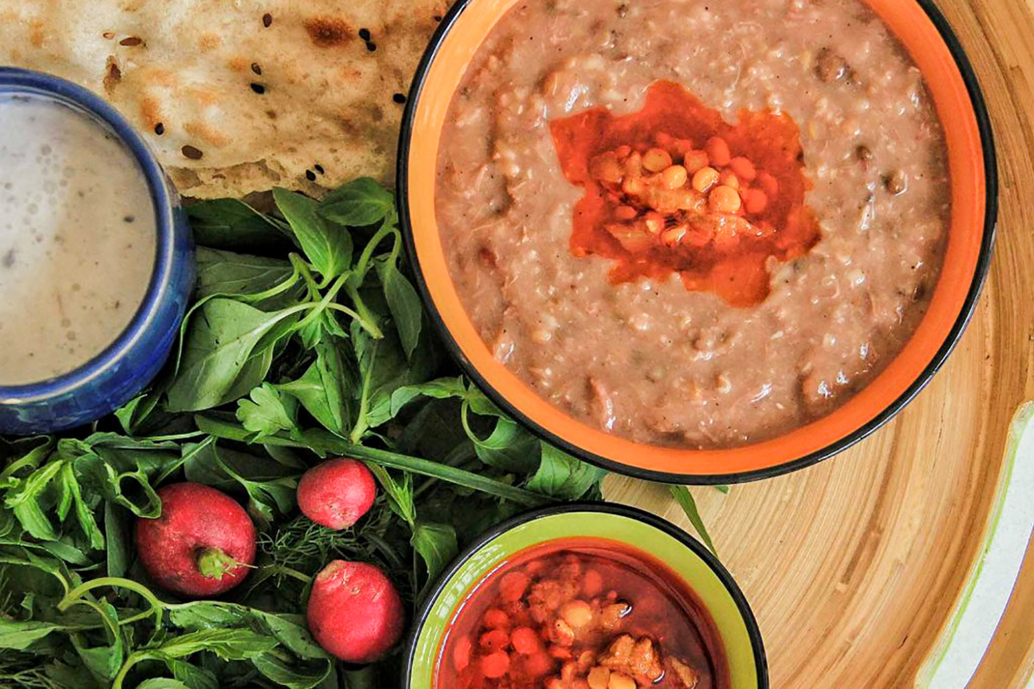 تصویری از غذای سنتی مشهد