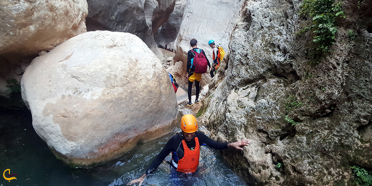 بازدید از تنگه رغز در شهرستان داراب استان فارس