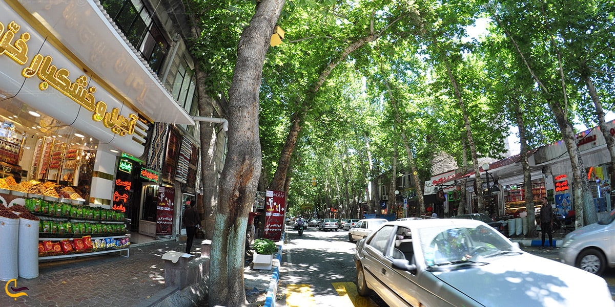 پیاده روی در شهر طرقبه مشهد