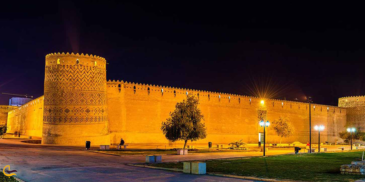 تصویری از ارگ کریم خان