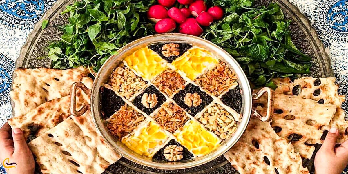 تصویری از کشک بادمجان غذای محلی داراب