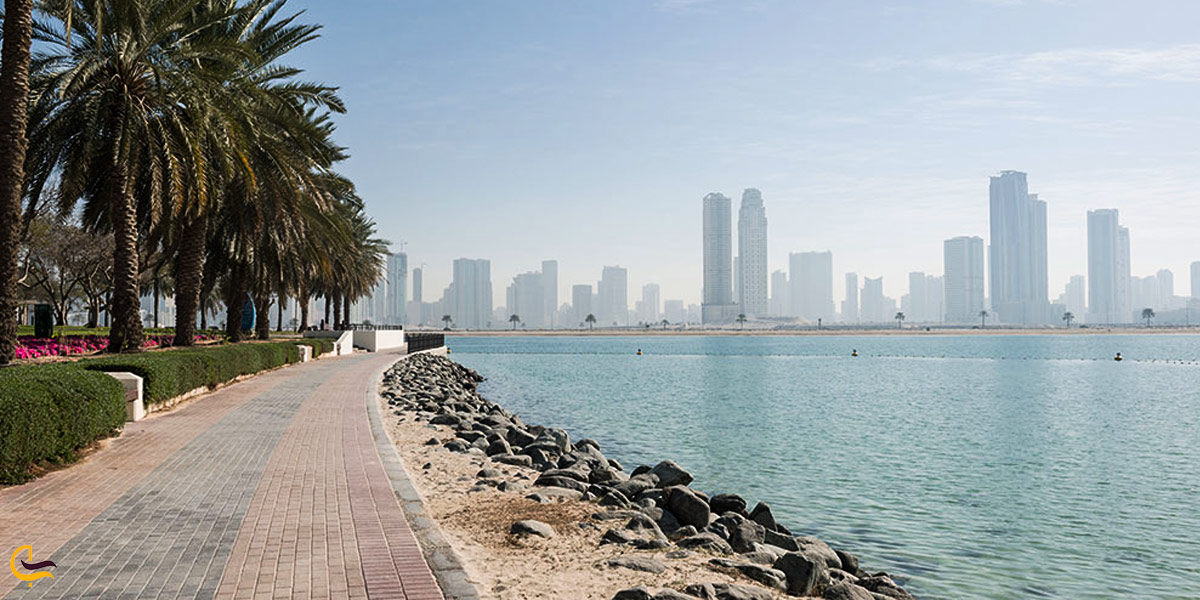 تصویری از پارک ساحلی المزار دبی