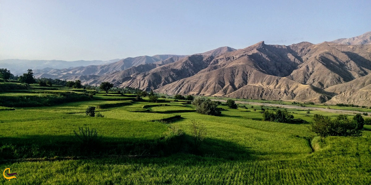 تصویری از طبیعت بکر الموت استان قزوین