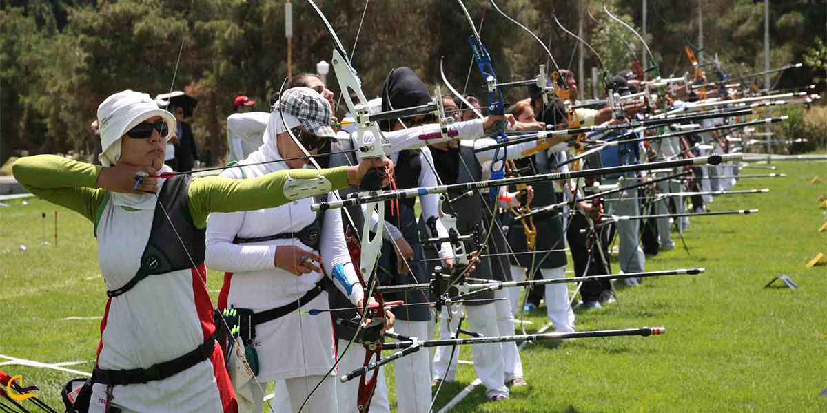 نمایی ازتیروکمان باشگاه انقلاب