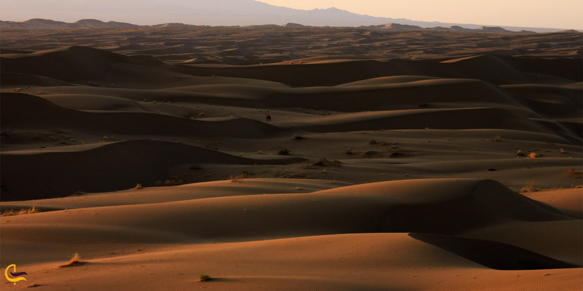 نمایی از کویر سیاه کوه اردکان