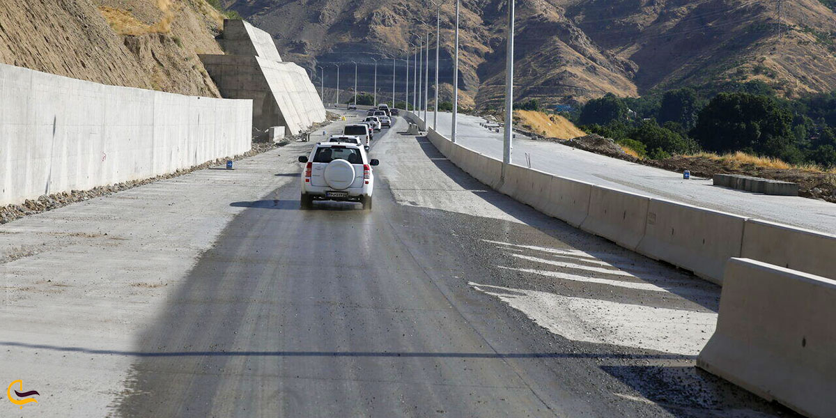 نمایی از مسیر زمینی اردکان