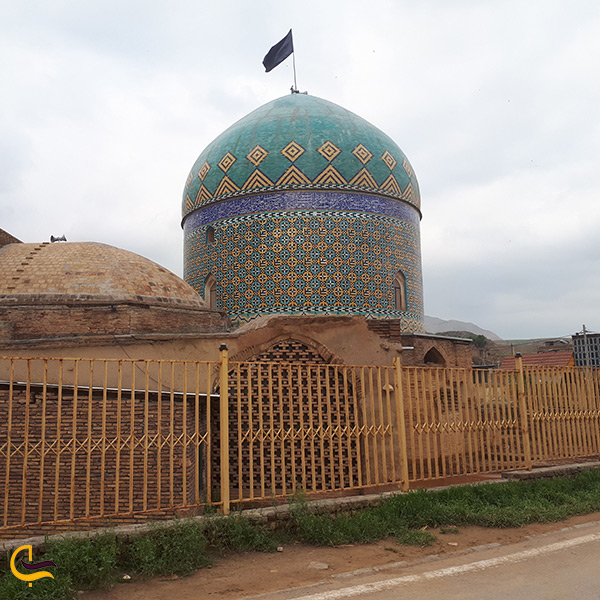 تصویر زیبا از مسجد کبود گنبد کلات نادری
