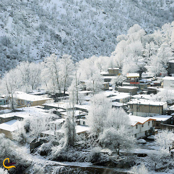 تصویر زیبا از روستای بیشه لرستان