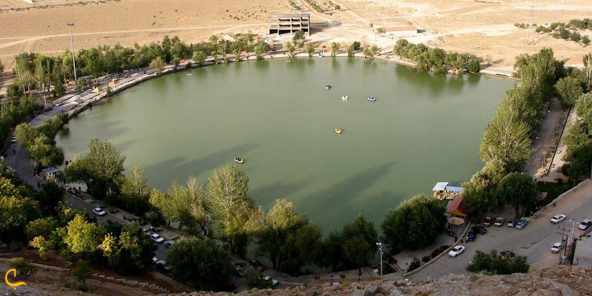 تصویری از طبیعت شهرستان چشمه بن چهارمحال بختیاری