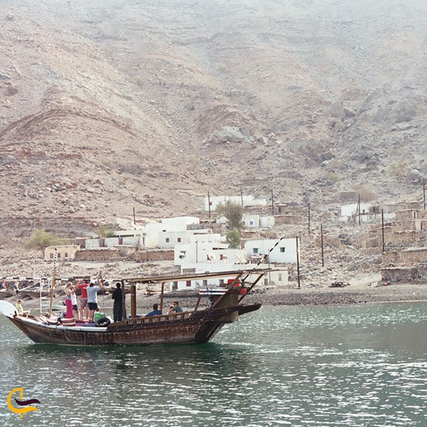 قایق سواری در فلات موسندام عمان