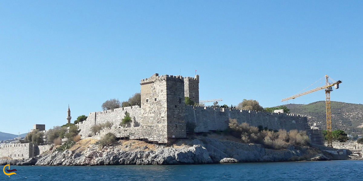 تصویری از قلعه سنت پیتر بدروم