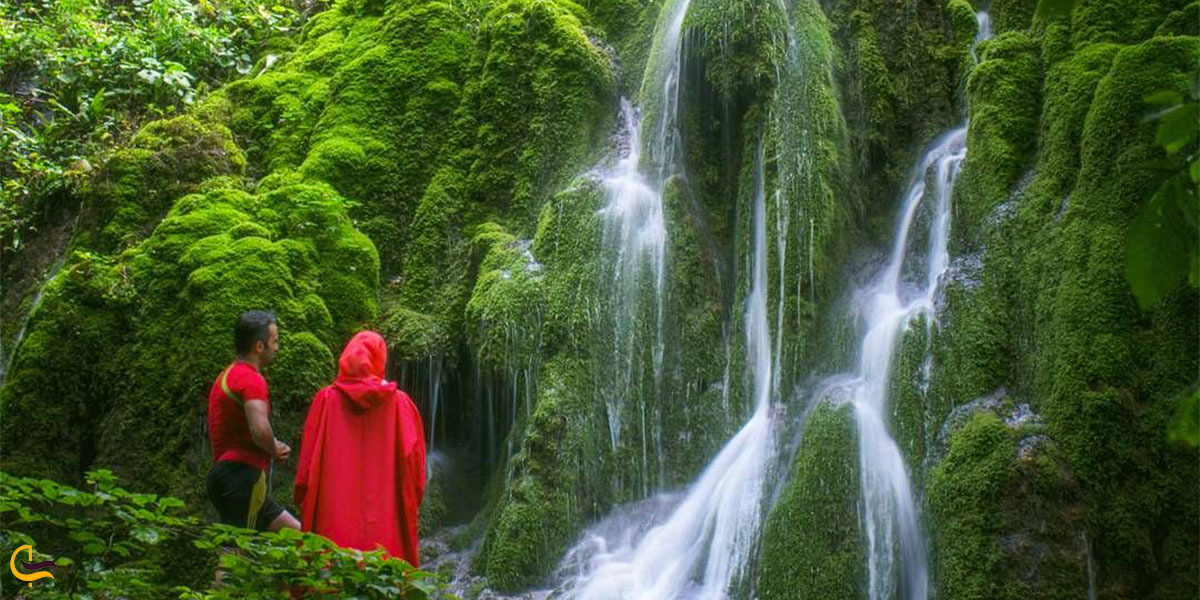 نمایی از آبشار بولا