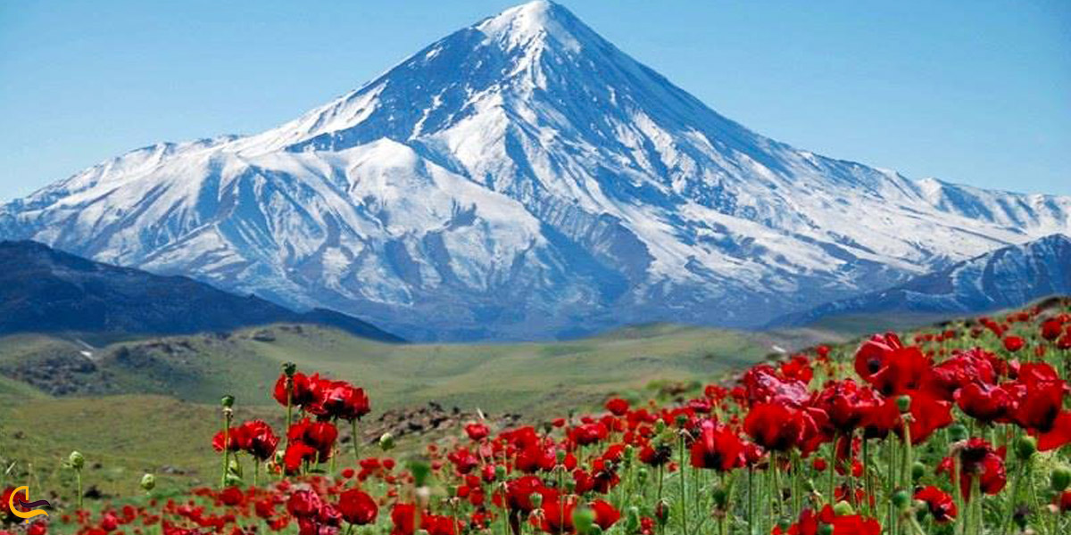 تصویری از طبیعت بهاری دماوند