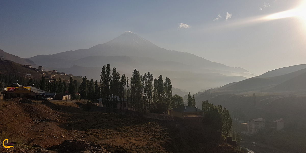 تصویری از طبیعت کوه دماوند
