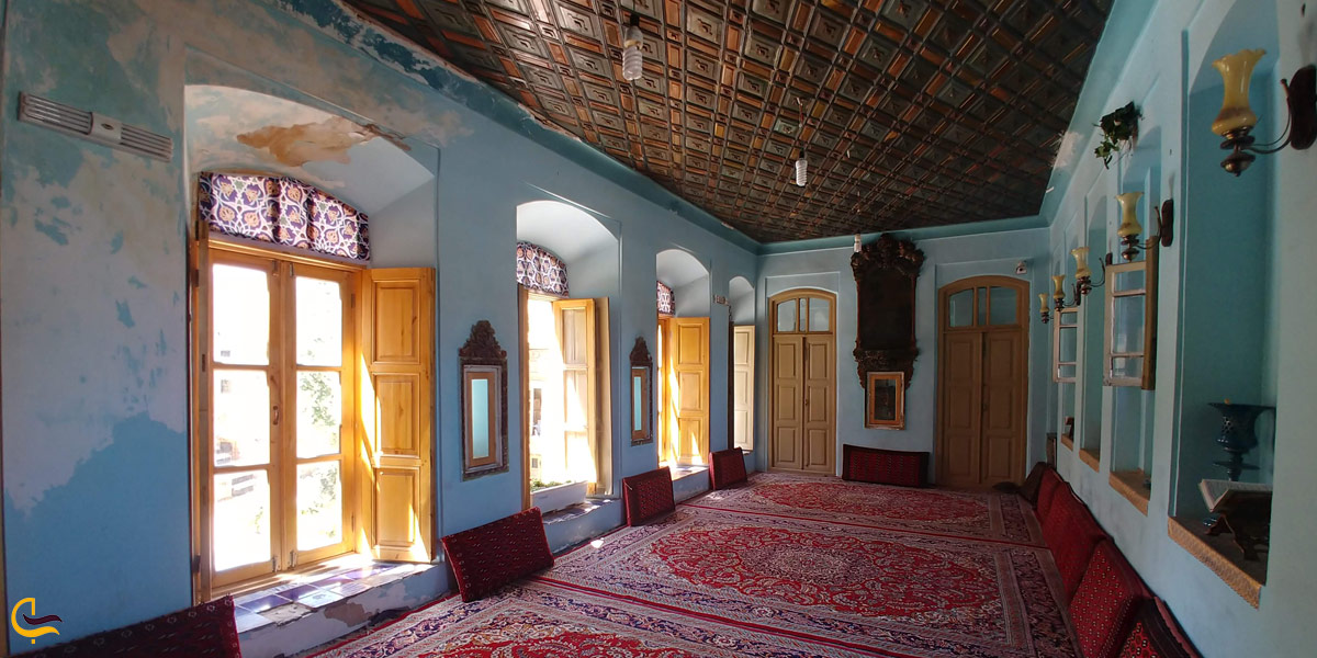 تصویری از داخل خانه تاریخی داروغه