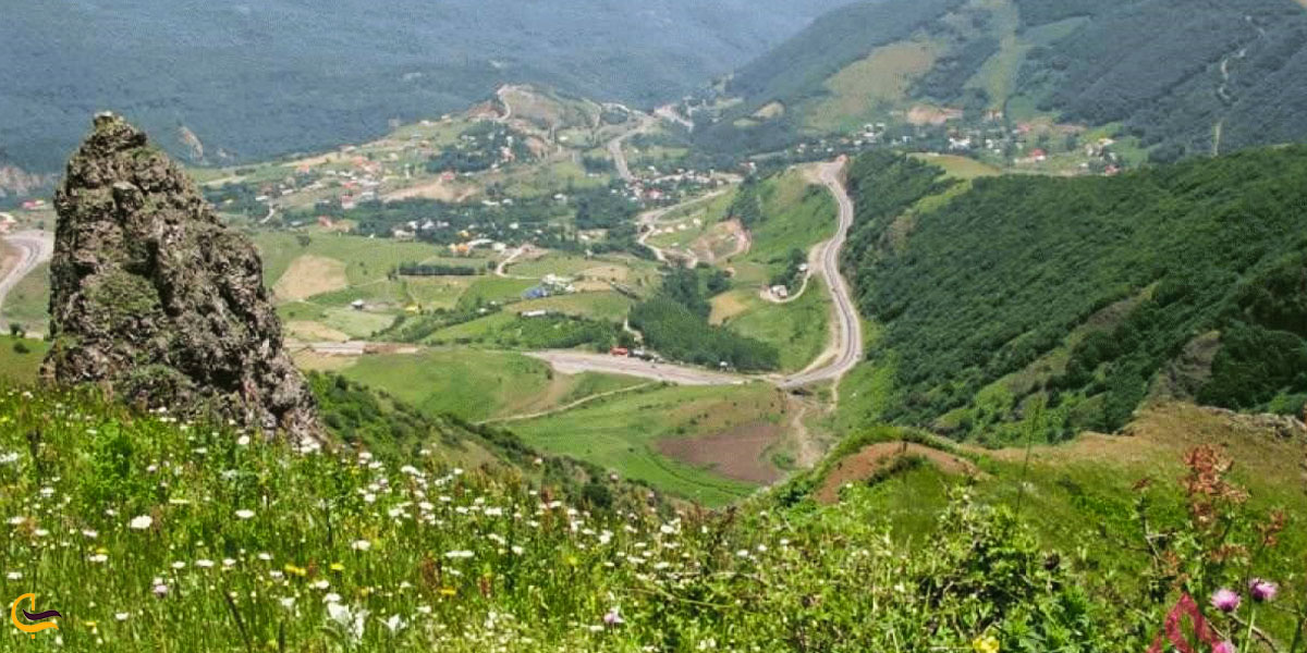 تصویری از طبیعت بکر جنگل فندقلو اردبیل