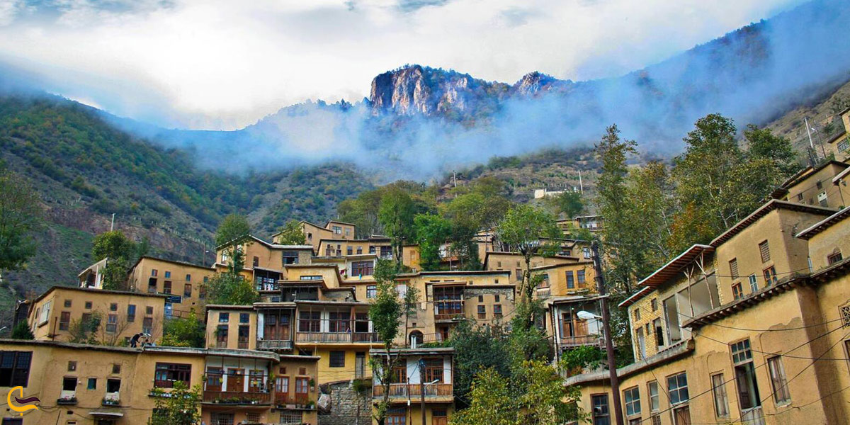 تصویری از روستای ماسوله استان گیلان