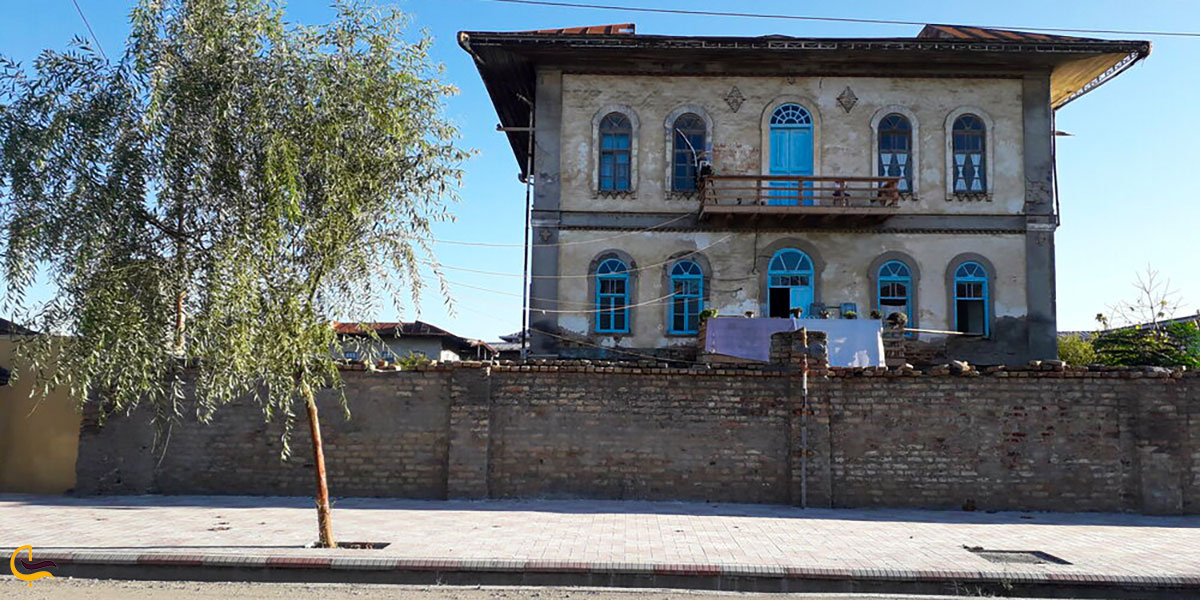 نمایی از خانه تاریخی گوکلانی