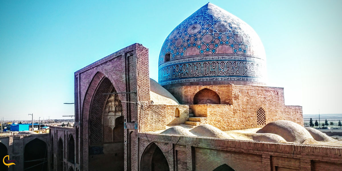 تصویری از مسجد جامع ساوه