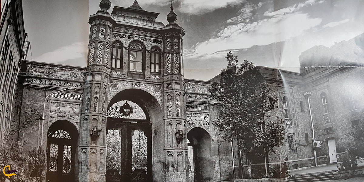 تاریخچه سردر باغ ملی تهران
