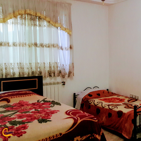 تصویری از اتاق های هتل آرام ماسوله