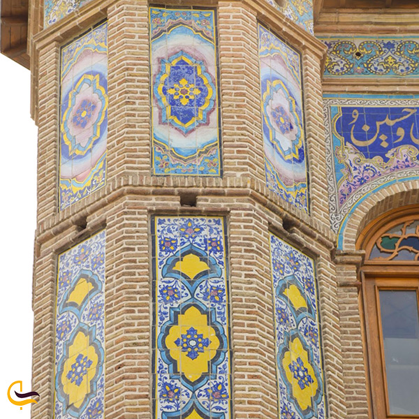 نقوش نمای داخلی سردر باغ ملی تهران