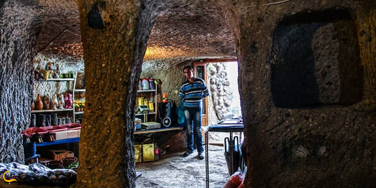 تصویری از آشپز خانه روستای کندوان