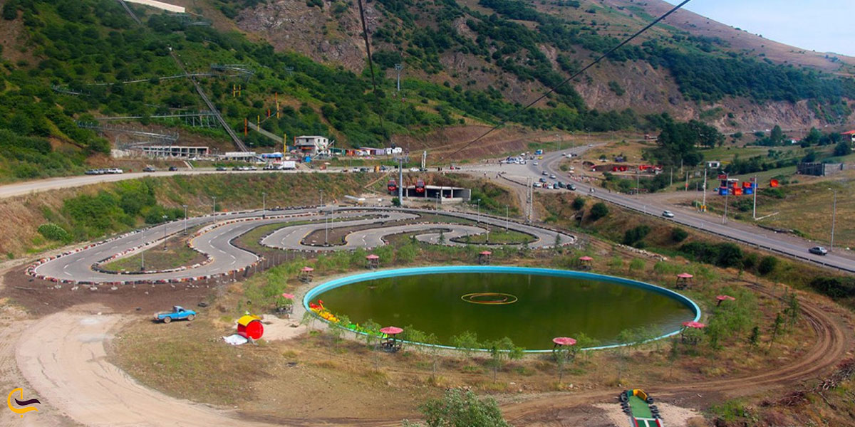 تصویری از پیست کارتینگ گردنه حیران