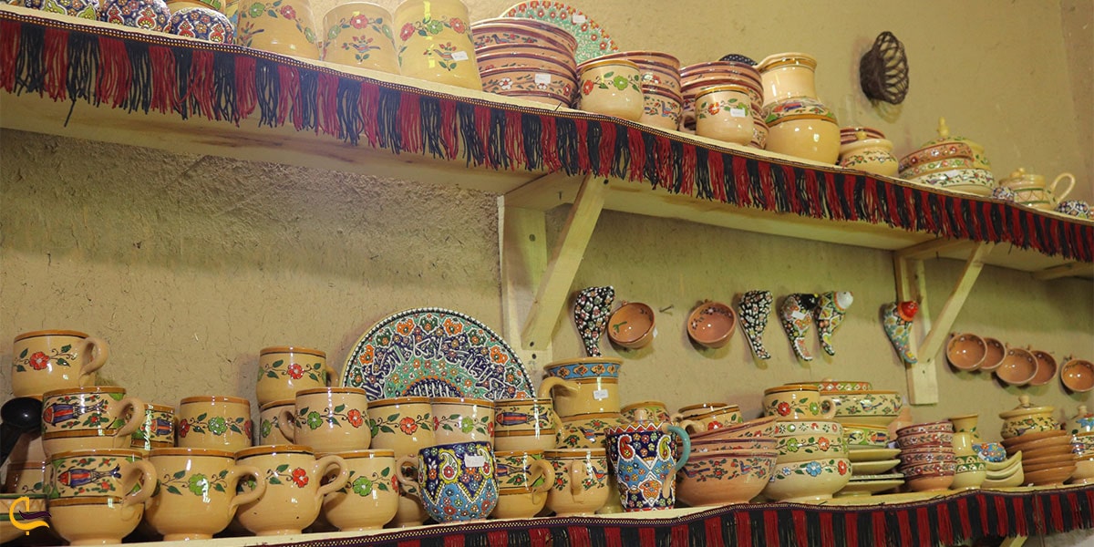 نمایی از صنایعدستی کنگ مشهد