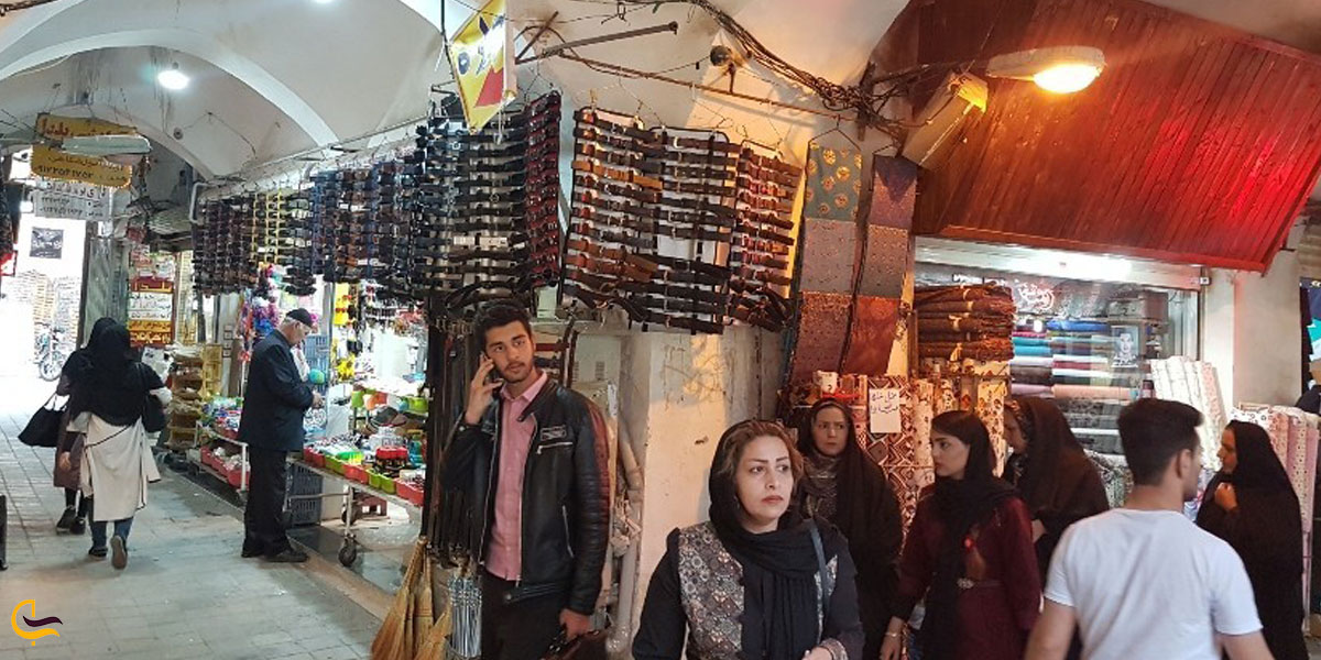 تصویری از بازار ساوه