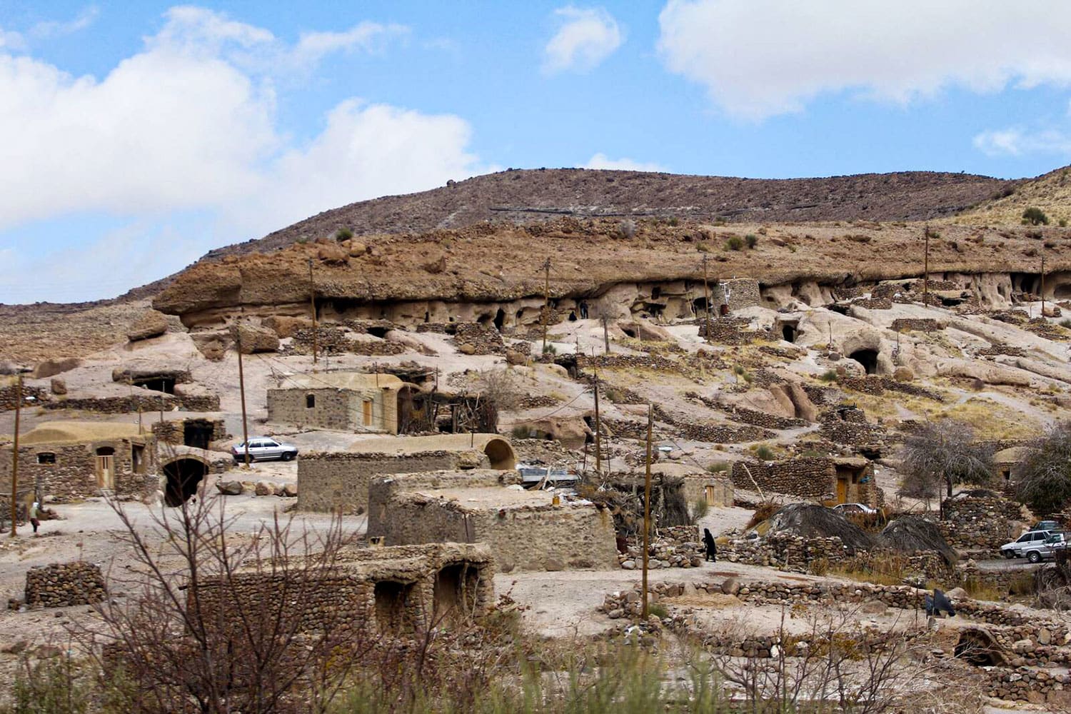 نمایی ازروستای میمند