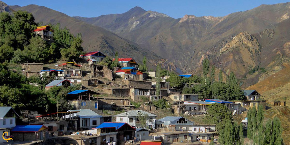تصویری از روستای کامان قزوین
