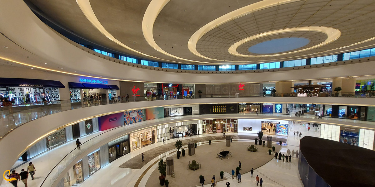 تصویری از مرکز خرید مال دبی