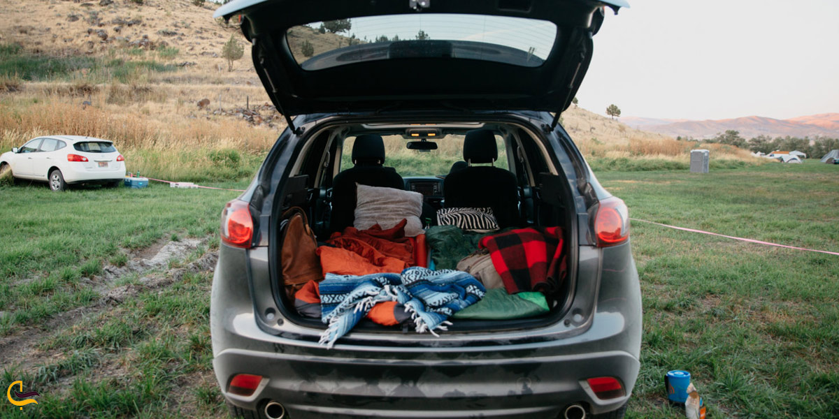 تصویری از سفر با ماشین شخصی