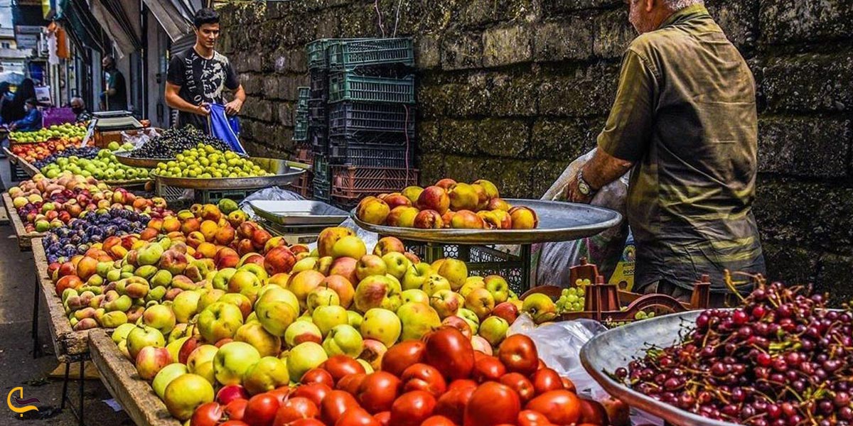 تصویری از سه شنبه بازار املش