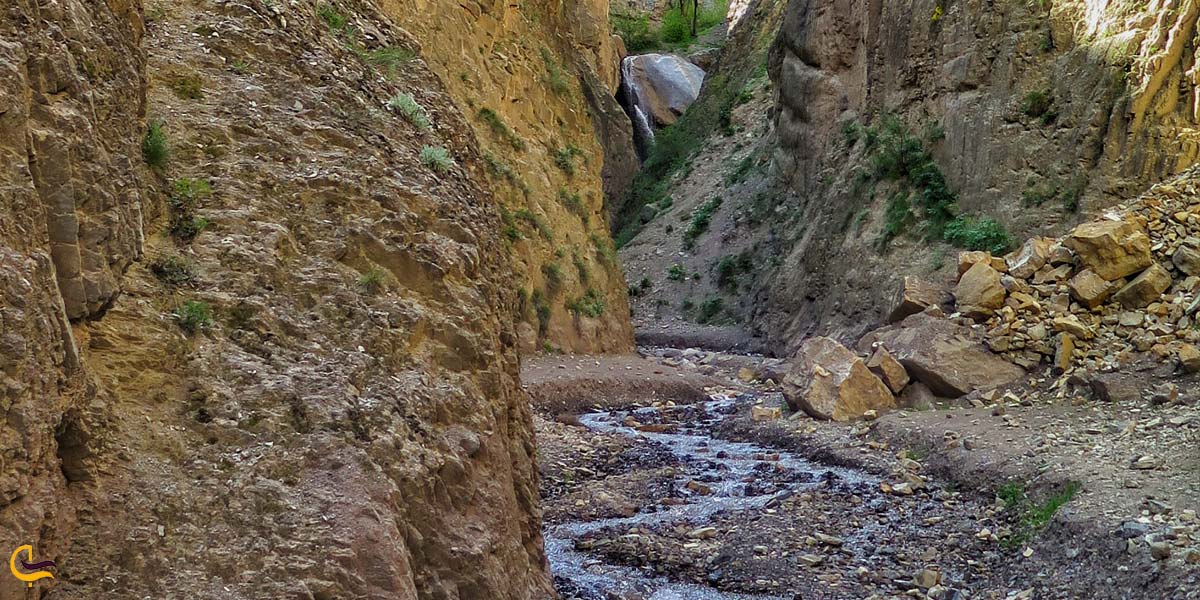 تصویری از رودخانه آبشار ورسک