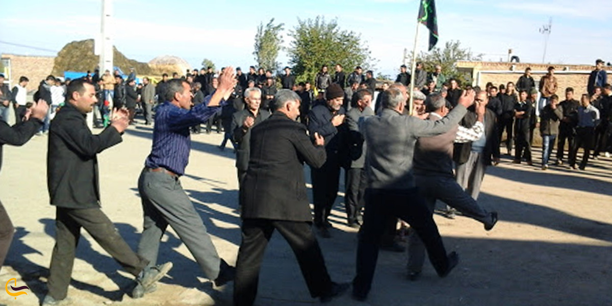 تصویری از مردم روستای خداآفرین