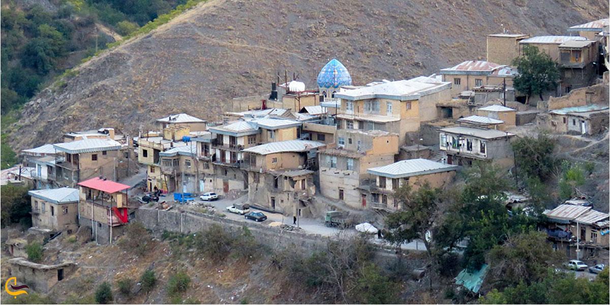 نمایی از مسجد زشک