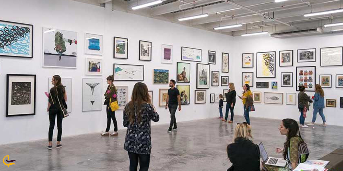 تصویری از منطقه هنری السرکال دبی