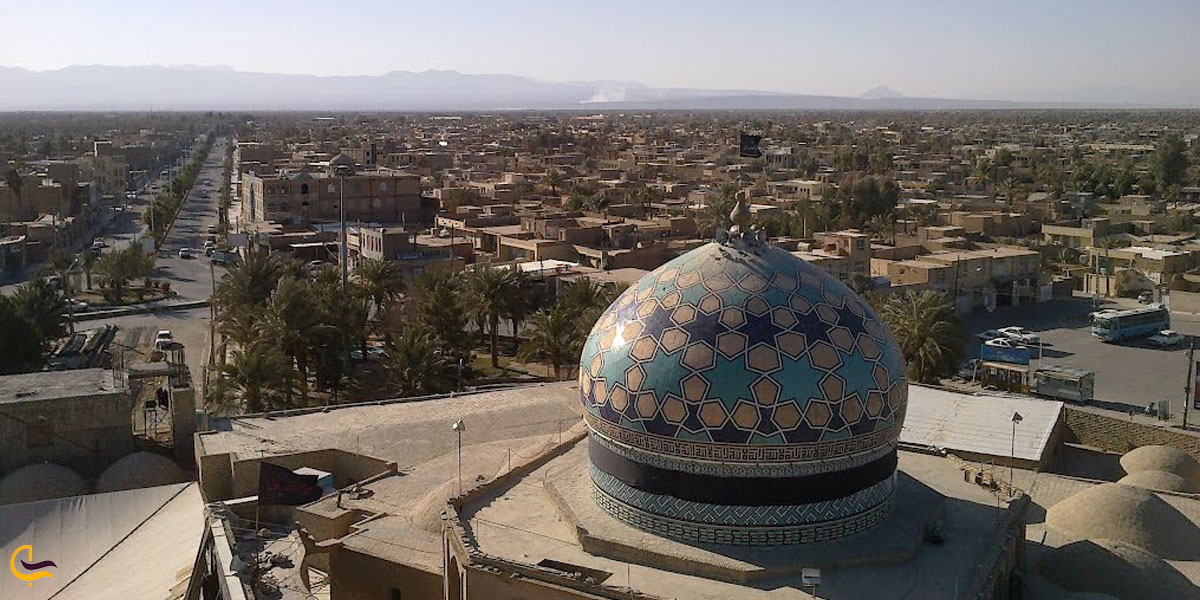 نمایی از شهر بافق